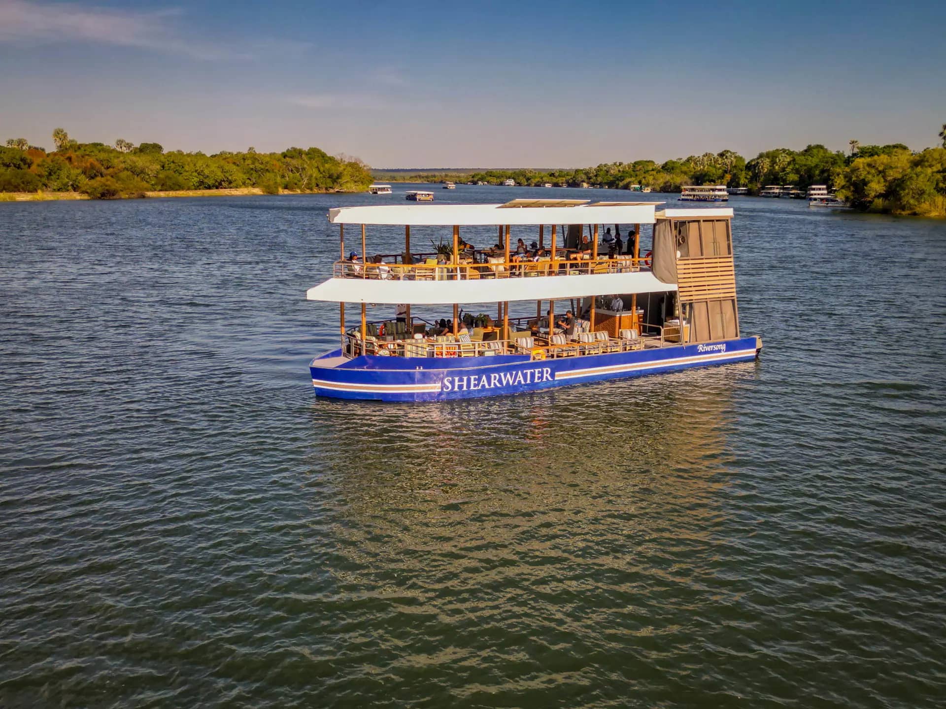 Zambezi Sunset Cruise in Victoria Falls, Zimbabwe